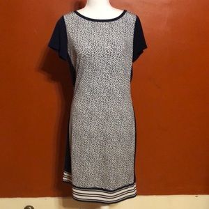 Micheal Michael Kors Floral Midi Dress Medium